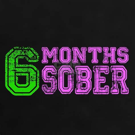 6 Months Sober Pregnancy Neon Womens Value T Shirt 6 Months Sober