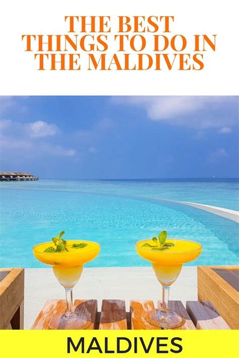 Best Things To Do In The Maldives Maldives Activities Guide