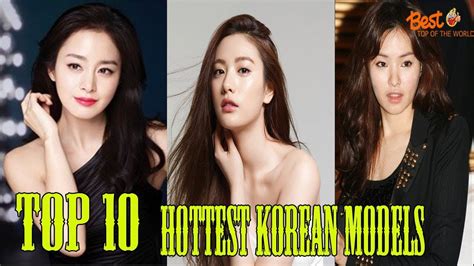 Top 10 Most Popular Hottest Korean Models Erofound