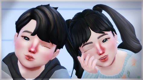 Create A Toddlers Asian ヾ•ω•`o 🧁 The Sims 4 Naomi And Lee ⁂ Cc Links