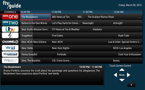It can integrate with filmon's low quality free streams. Integrate FTV EPG Guide with NTV for UK TV on Kodi XBMC