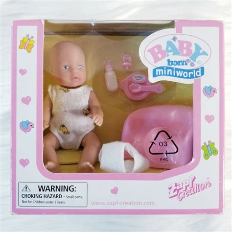 Zapf Creations Baby Born Miniworld Doll With Accessories Nokomis