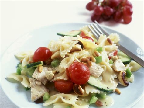 Bow Tie Pasta Salad With Nuts Recipe Eat Smarter Usa