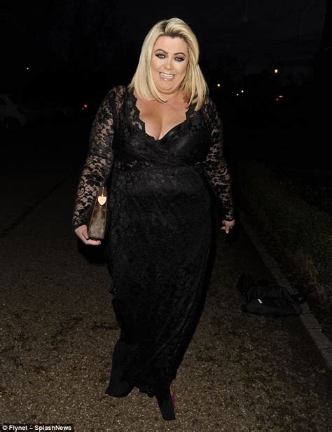 Gemma Collins Steps Out In Essex After Boozy Night Daily Mail Online