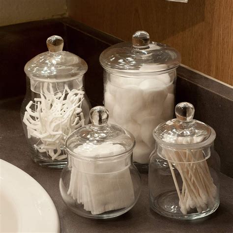 Top 10 Best Glass Apothecary Jars In 2022 Hqreview Bathroom Counter Decor Apothecary Jars