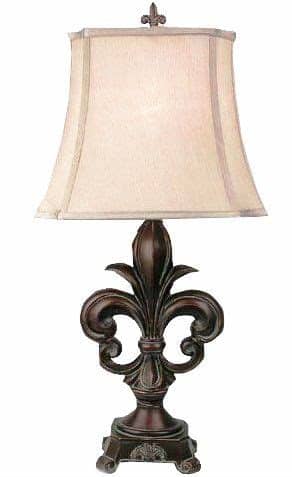 It has been adopted throughout the centuries taking on various meanings and used by nobility and churches. LAMP FLEUR DE LIS | Home decor
