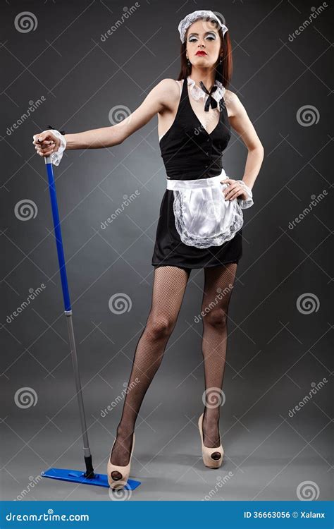 Maid Stock Photo Image Of Caucasian Fancy Lady Maid 36663056