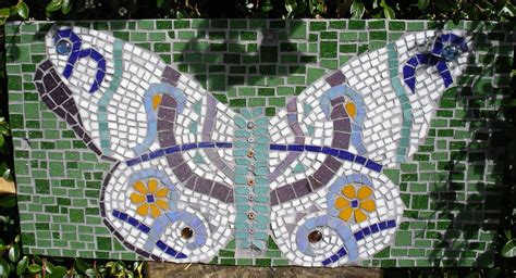 Mosaic Butterfly Mosaic Butterfly Mosaic Crafts Mosaic Art