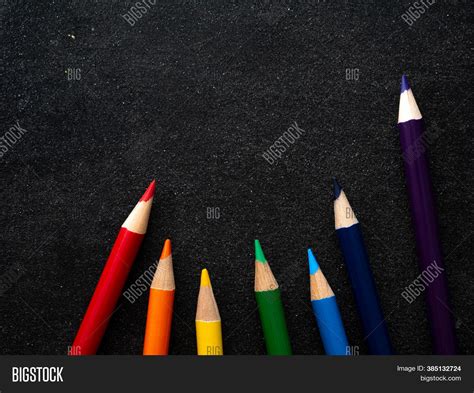 Bright Colored Pencils Image And Photo Free Trial Bigstock