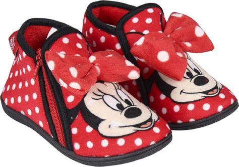 Disney Mickey Mouse Home Slippers Red Size 45 Uk Child Uk