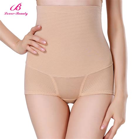 Lover Beauty Seamless Women Shapers High Waist Slimming Tummy Control Panties Briefs Body