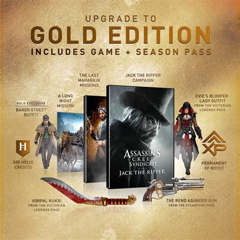 AC Syndicate Gold Edition Or Base Game Season Pass R Assassinscreed