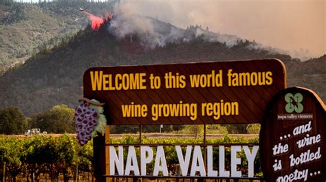 California Wildfire Burns Through Napa Valley Wineries Resorts As Glass Fire Rages