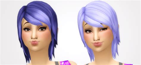 My Sims Blog Base Game Hair Recolors By Noodlescc Vrogue