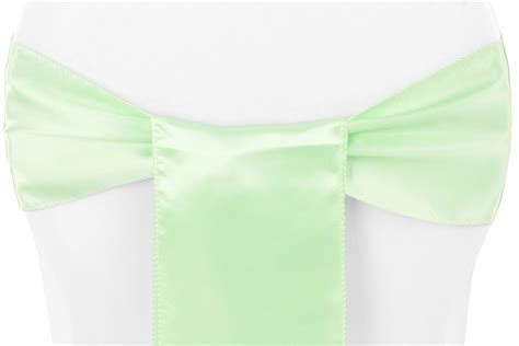 Louis $4.95 each, chair cover and sash rental for $2.95 each includes delivery and setup. Standard Satin Chair Sash - Mint Green in 2019 ...