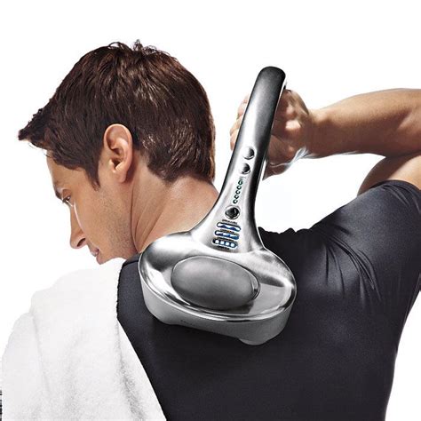 brookstone s most powerful massager now cordless we use this nearly every night to relieve