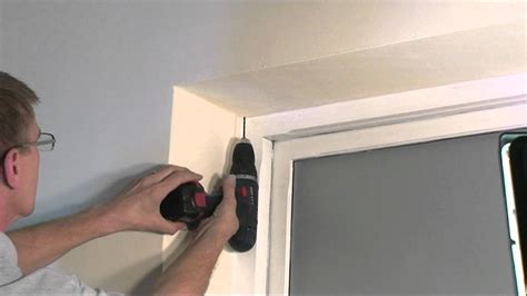 How To Install A Roller Blind Youtube