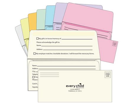 9 Remittance Envelopes Printed Remittance Envelopes For Nonprofit