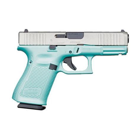 Glock 19 Gen 5 Fs 9mm Pistol Robins Egg Blue Acg 57028 Palmetto