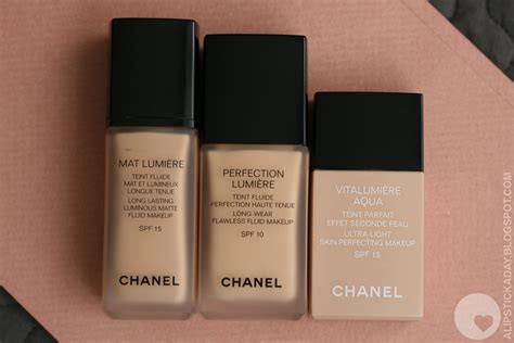 A Lipstick A Day Chanel Perfection Lumière Foundation