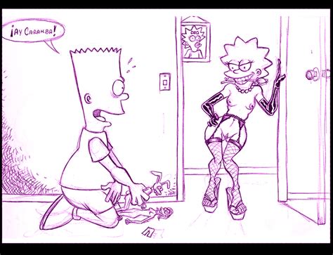 Lisa Simpson Y Bart By Necronocimon Hentai Foundry