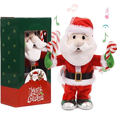 Arelux Christmas Led Santa Claus Toy 14 Animated Singing Dancing