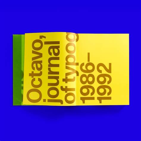 Octavo Redux Book Design Layout Typography Book Design