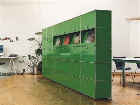 USM HALLER MODULAR OFFICE SHELVING | Office storage unit Tall modular