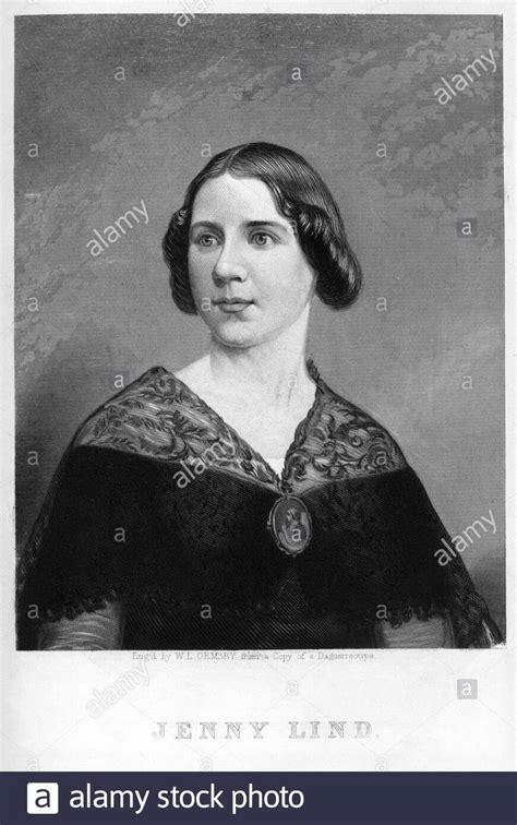Vintage Portrait Of Swedish Opera Singer Jenny Lind 1820 1887 Hi Res