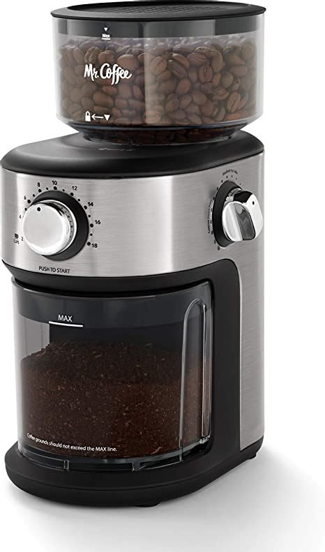 Mr Coffee Burr Coffee Grinder Automatic Grinder With 18