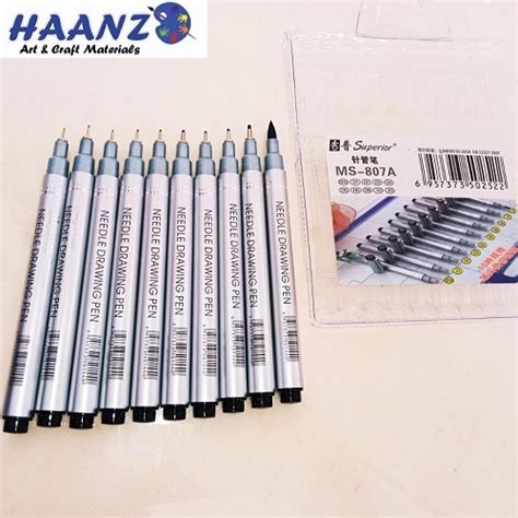 Superior Needle Drawing 10 Pens Set Haanzlk