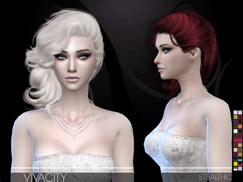 Vivacity Female Hair By Stealthic At Tsr Sims 4 Updates