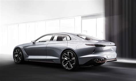 Genesis Reveals Hybrid Sports Sedan Concept At New York International