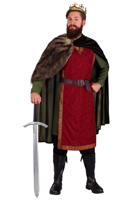 medieval king adult mens costume new renaissance spezielle anlässe €33 02
