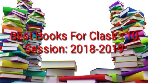 Important Books For Cbse Class 10 Session 2018 2019 YouTube