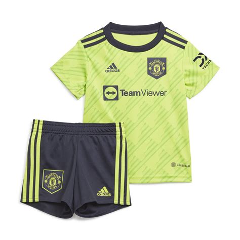 Adidas Manchester United Third Babykit 2022 2023 Lime Green
