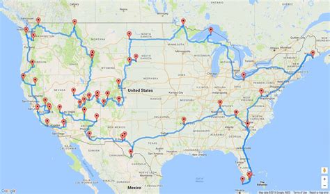 Printable Road Trip Maps Adams Printable Map