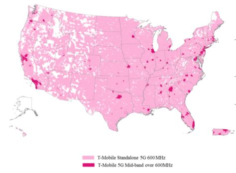 This map represents the coverage of 2g, 3g, 4g and 5g mobile network. Cellular Maps.com - 5G Wireless Coverage