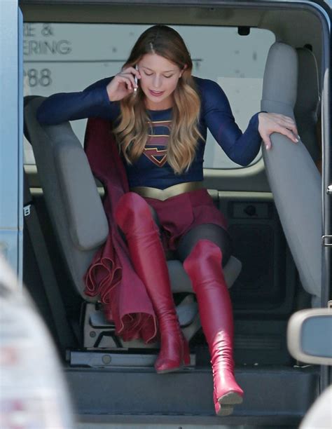 Melissa Benoist Supergirl In Pantyhose Upskirt Photos Upskirtstars