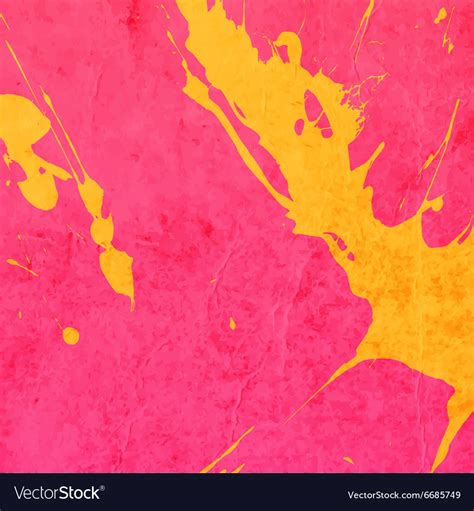 Bright Pink Paint Splash Background Royalty Free Vector