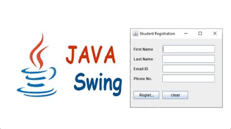 Java Swing Part Using Text Field In A Swing Program Youtube