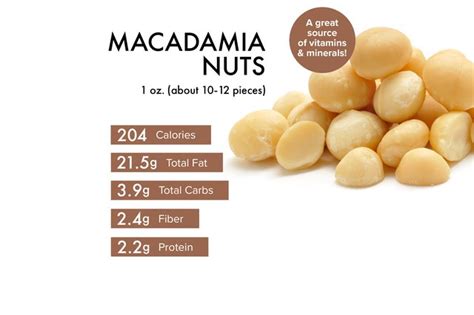Macadamia Nuts Nutrition Benefits Calories Warnings And Recipes