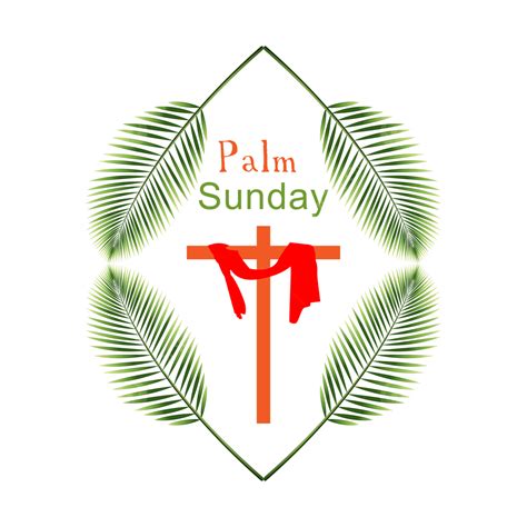 Palm Sunday Vector Art Png Palm Sunday Ai Vector What Kind Of Palms