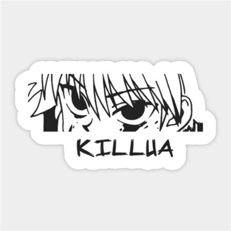 Best Characters Killua Hunter X Hunter Sticker Teepublic