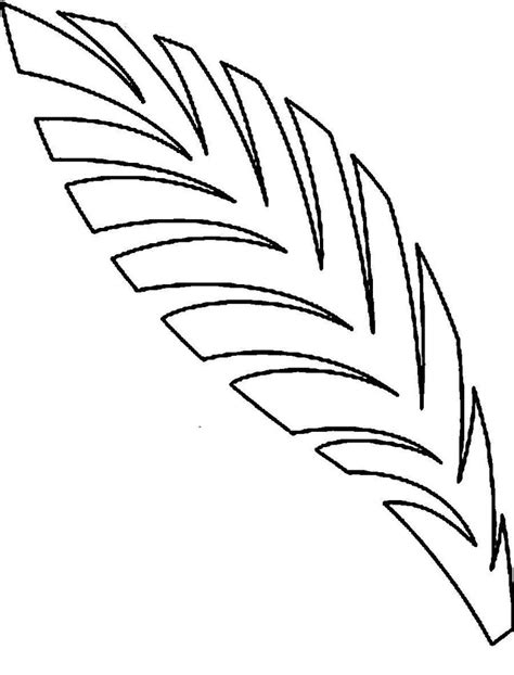 Palm leaf template printable vastuuonminun sketch coloring. 28 images of large palm leaf template printable infovia ...