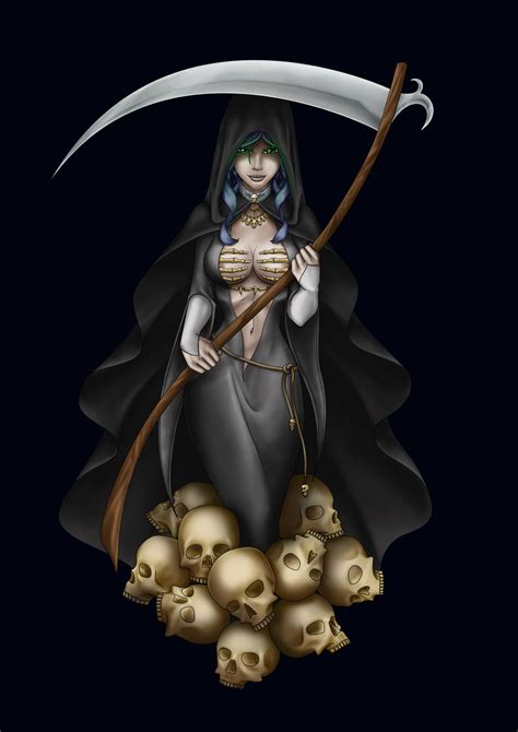 Mrs Reaper Coloured By Tashotoole On Deviantart