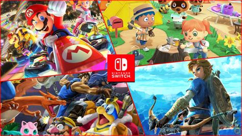 Nintendo Switch ¿cuáles Son Los Diez Juegos Más Vendidos En La Consola
