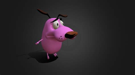 Coragem O Cão Covarde 3d Model By Rafael Chao Rafaelchao 9ff09ca