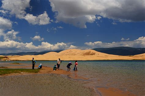 Qinghai Lake And Bird Island China Silk Road Travel