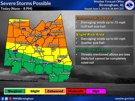 Severe Weather Map For Today Map